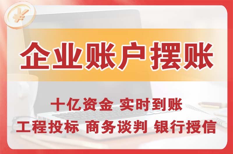 阜阳企业账户摆账